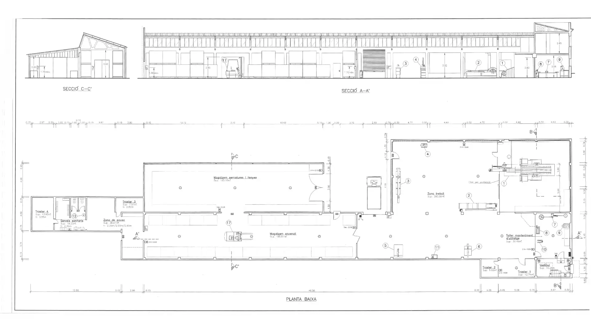 Nave industrial en venta en La Roca del Vallès con Alarma