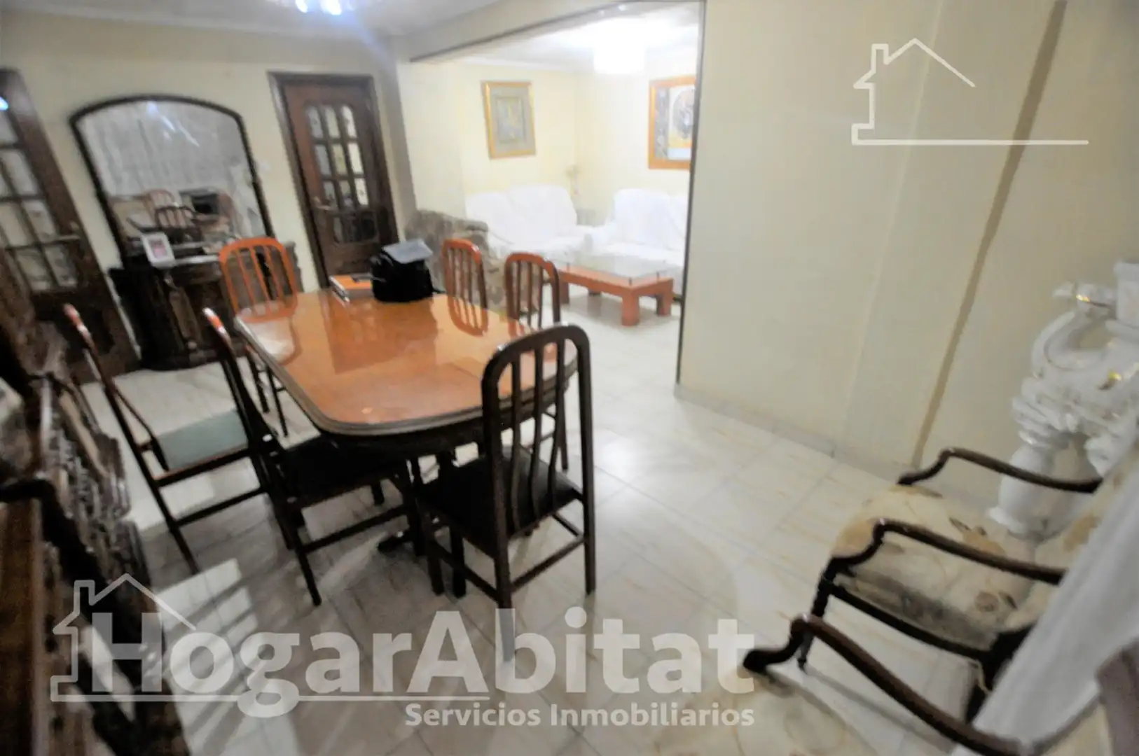 Living room of Flat for sale in Valencia  with Air Conditioner, Heating and Terrace