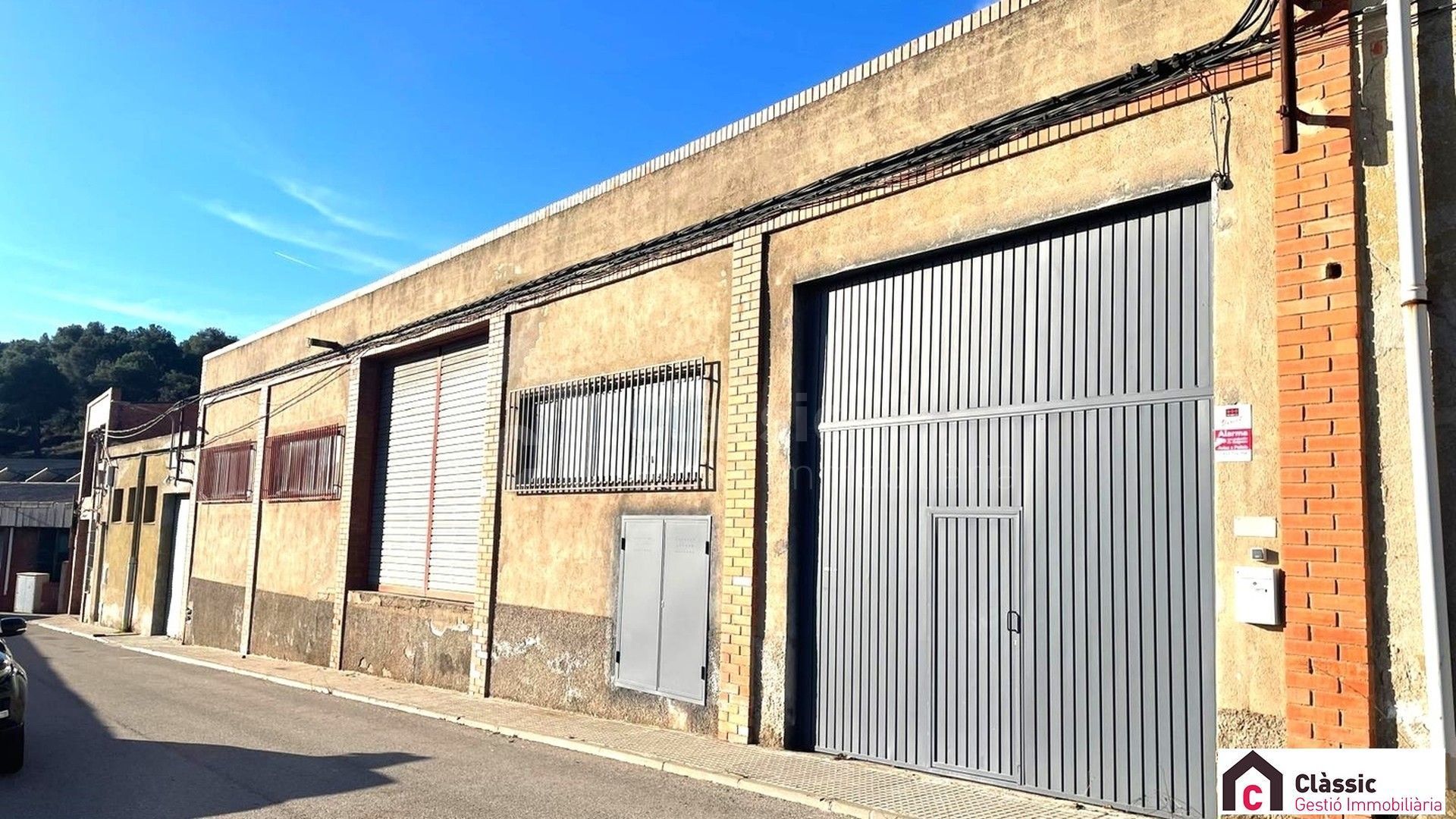 Exterior view of Industrial buildings for sale in Sant Llorenç Savall