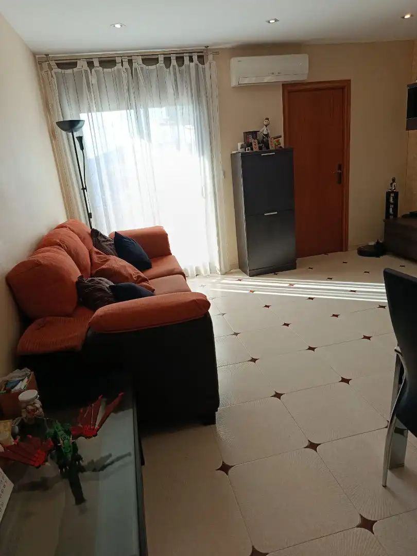Living room of Flat for sale in Badalona  with Air Conditioner and Balcony
