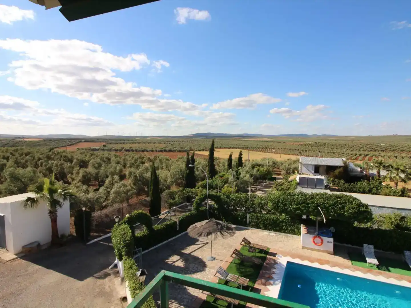 Garten von Country house zum Verkauf in Campillos mit Klimaanlage, Schwimmbad und Balkon