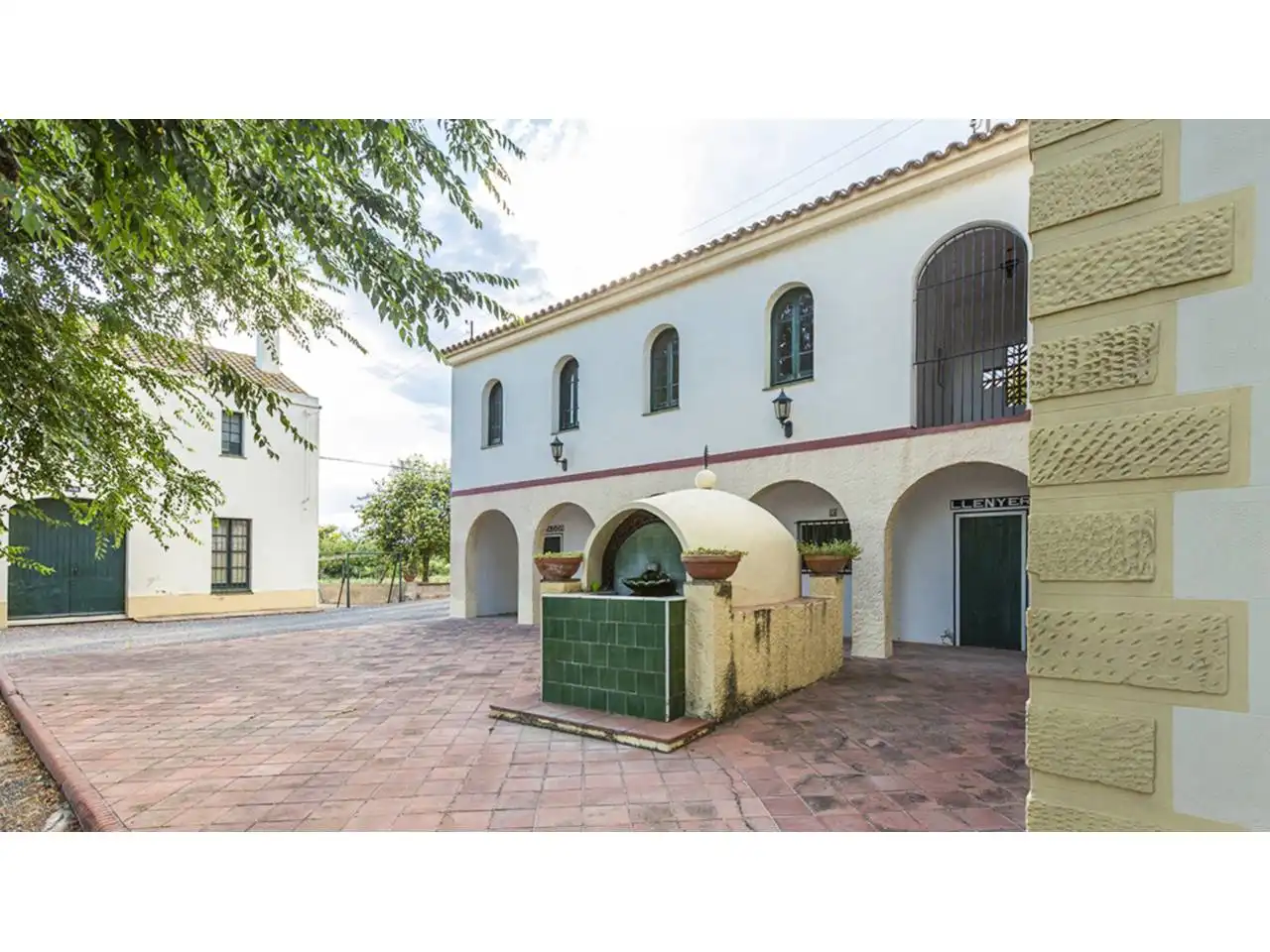 Vista exterior de Finca rústica en venda en Reus amb Aire condicionat, Jardí privat i Terrassa