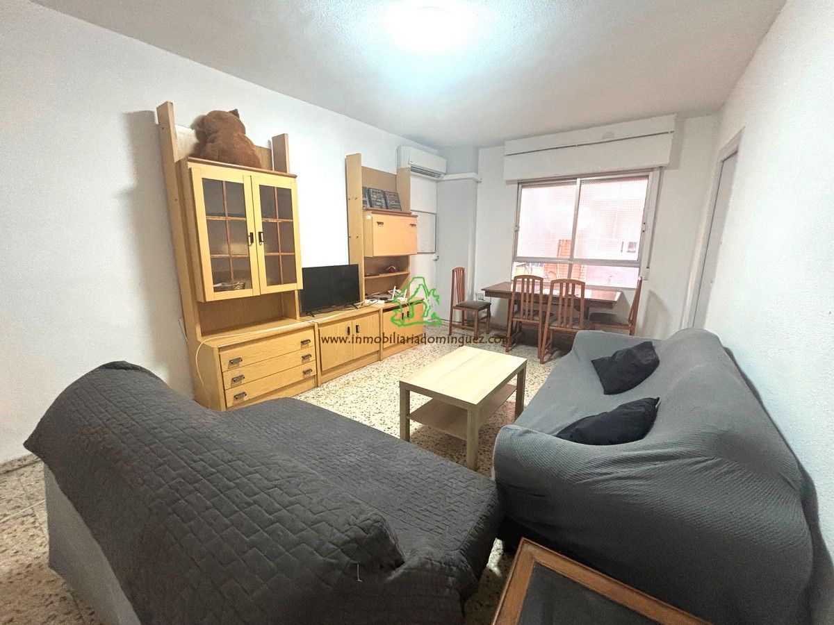 Living room of Flat to rent in  Murcia Capital  with Air Conditioner, Furnished and Oven