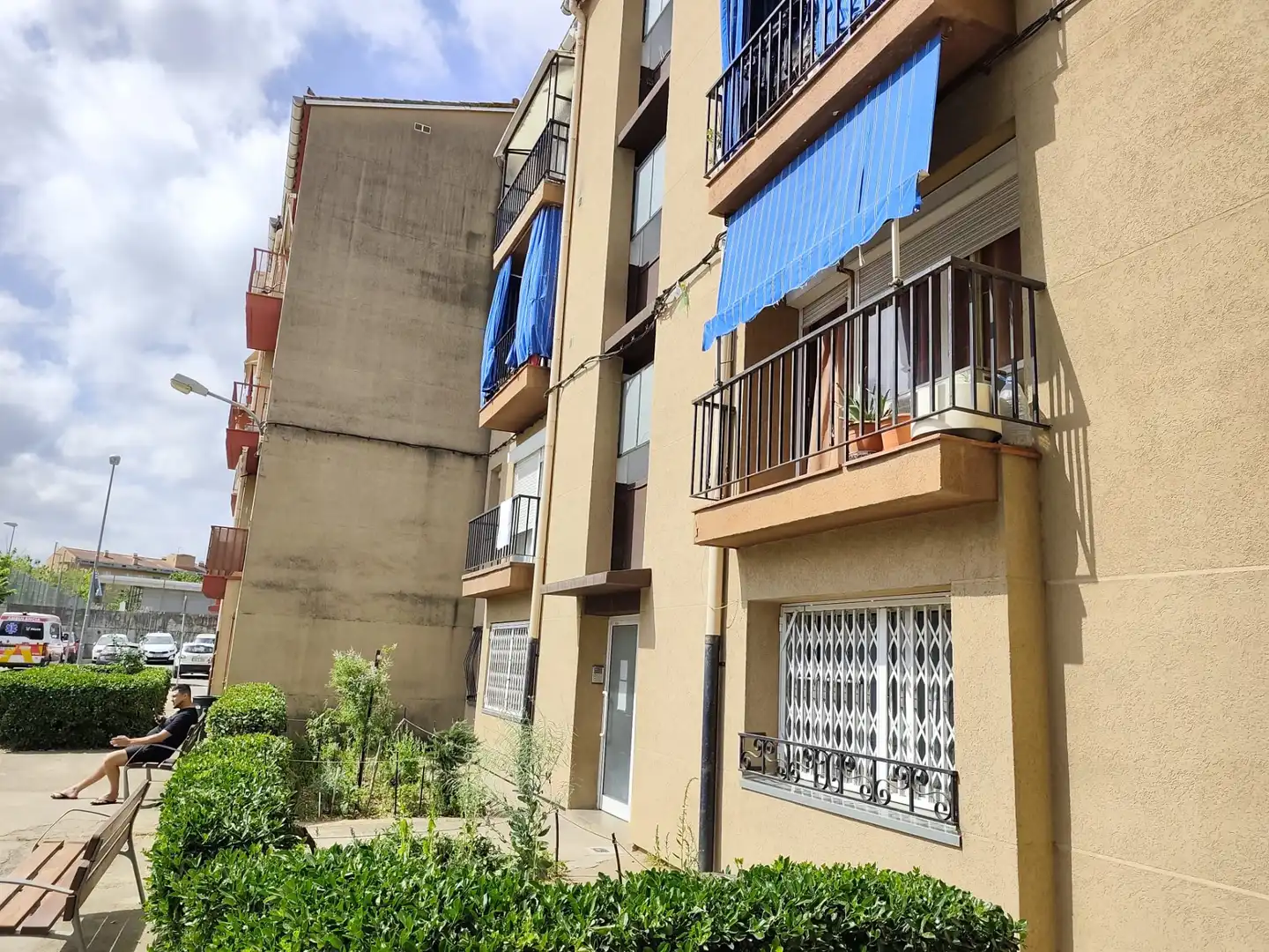 Vista exterior de Piso en venta en Girona con Calefacción, Amueblado y Horno