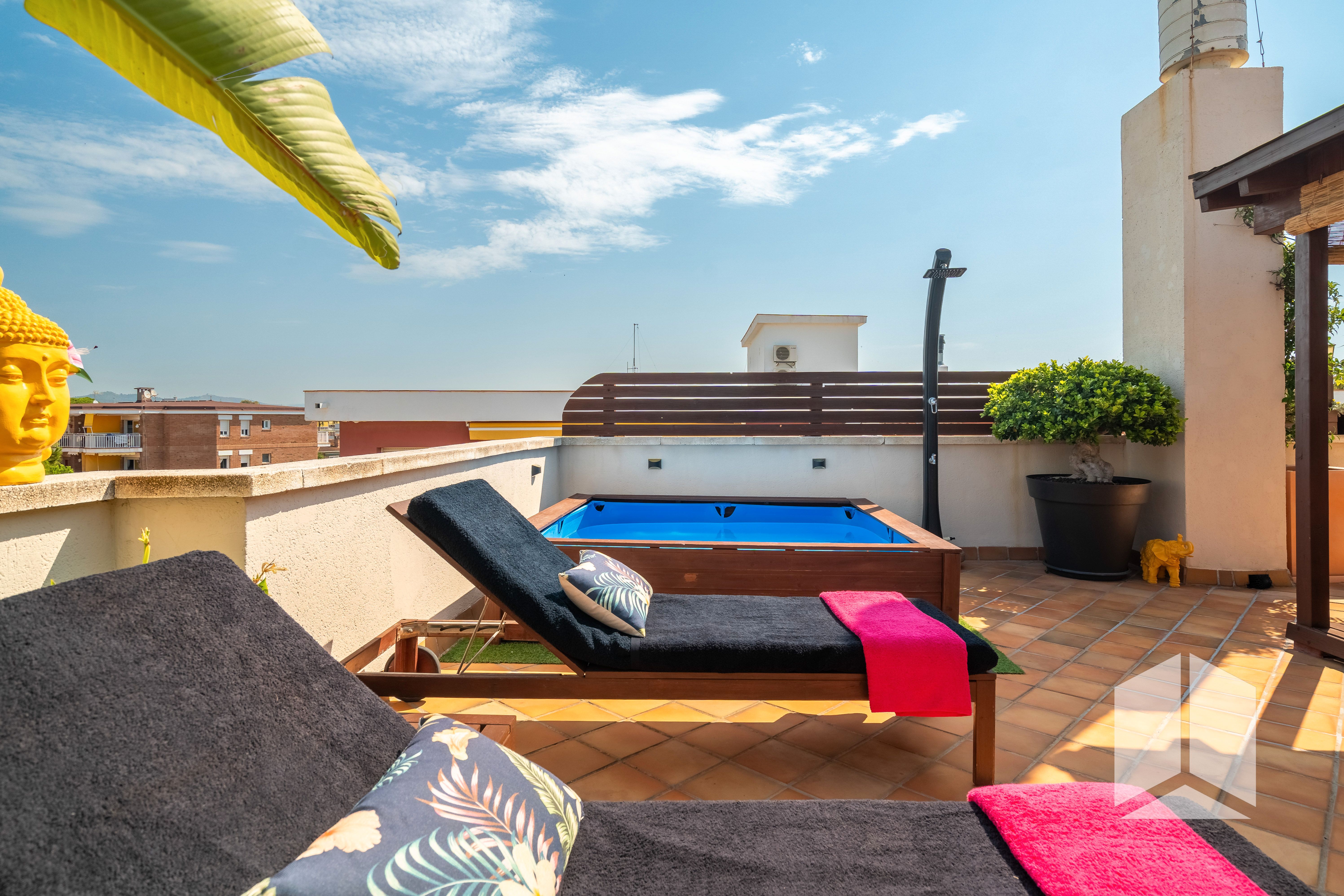 Terrace of Duplex for sale in Castelldefels  with Air Conditioner, Terrace and Storage room