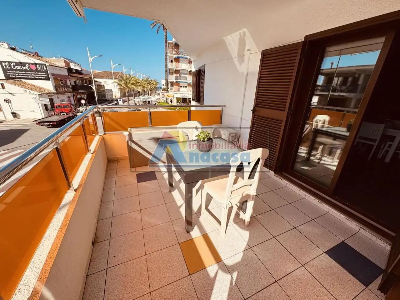 Terrace of Flat for sale in Oliva  with Air Conditioner, Terrace and Furnished