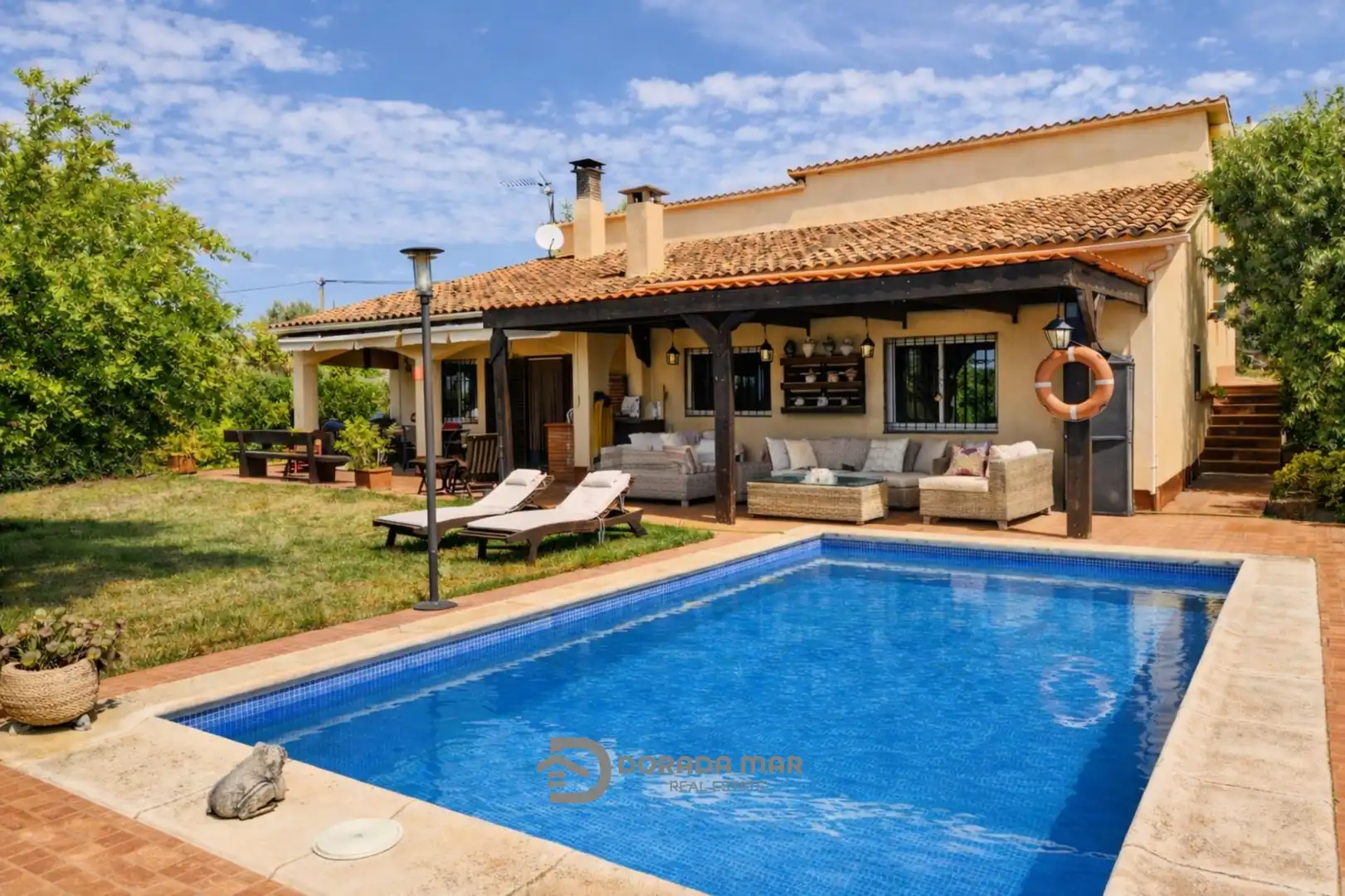 Piscina de Casa o chalet en venta en Olivella con Calefacción, Jardín privado y Piscina