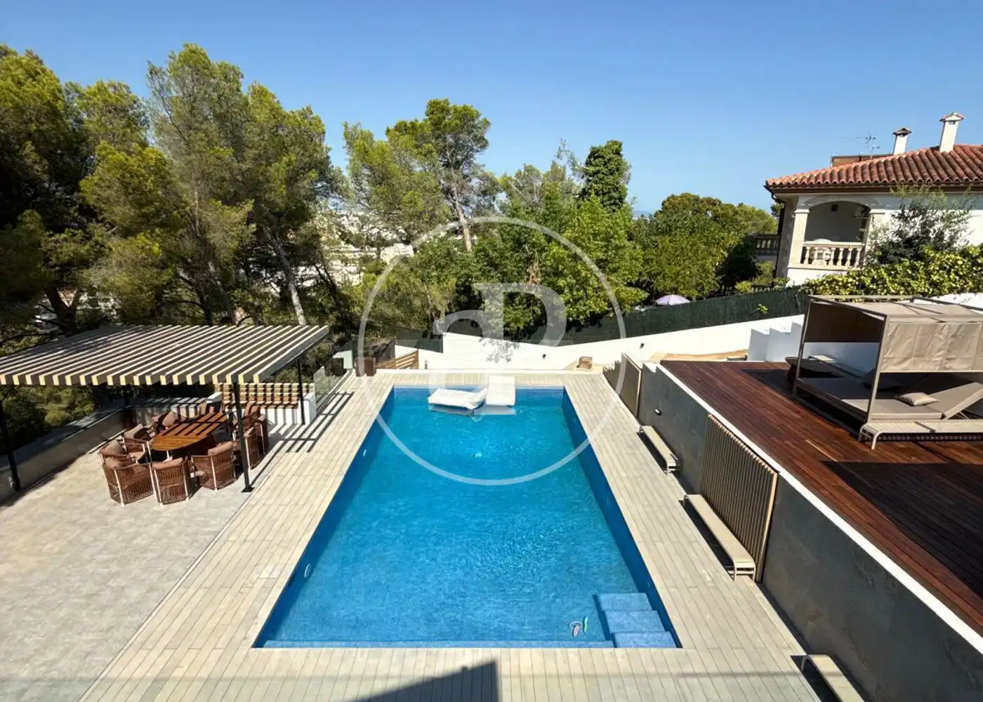 Piscina de Casa o chalet de alquiler en Calvià con Aire acondicionado, Calefacción y Jardín privado