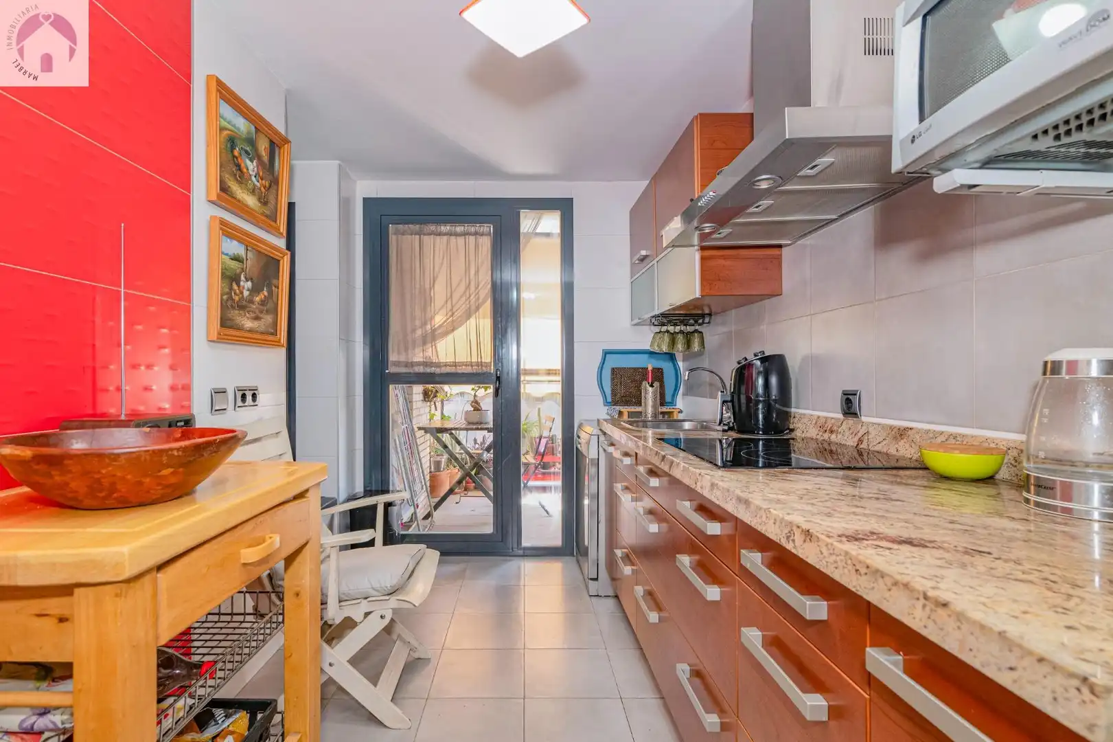 Kitchen of Flat for sale in Granada  with Air Conditioner, Heating and Terrace