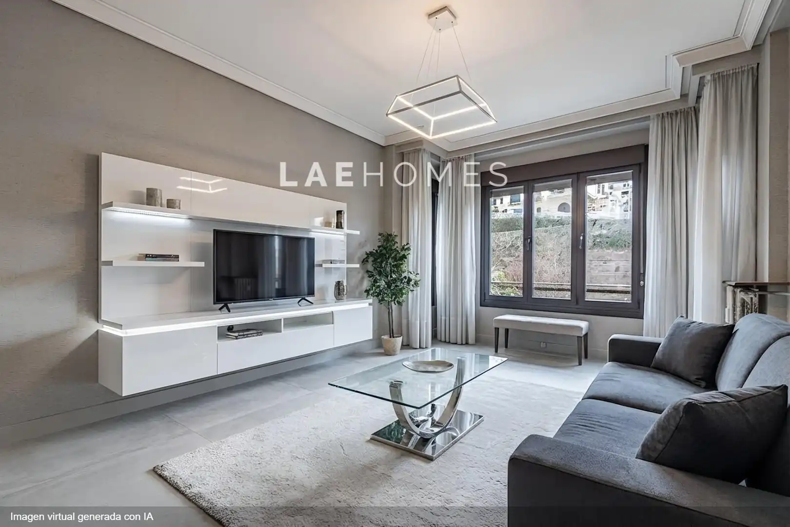 Sala de estar de Piso en venta en Donostia - San Sebastián 