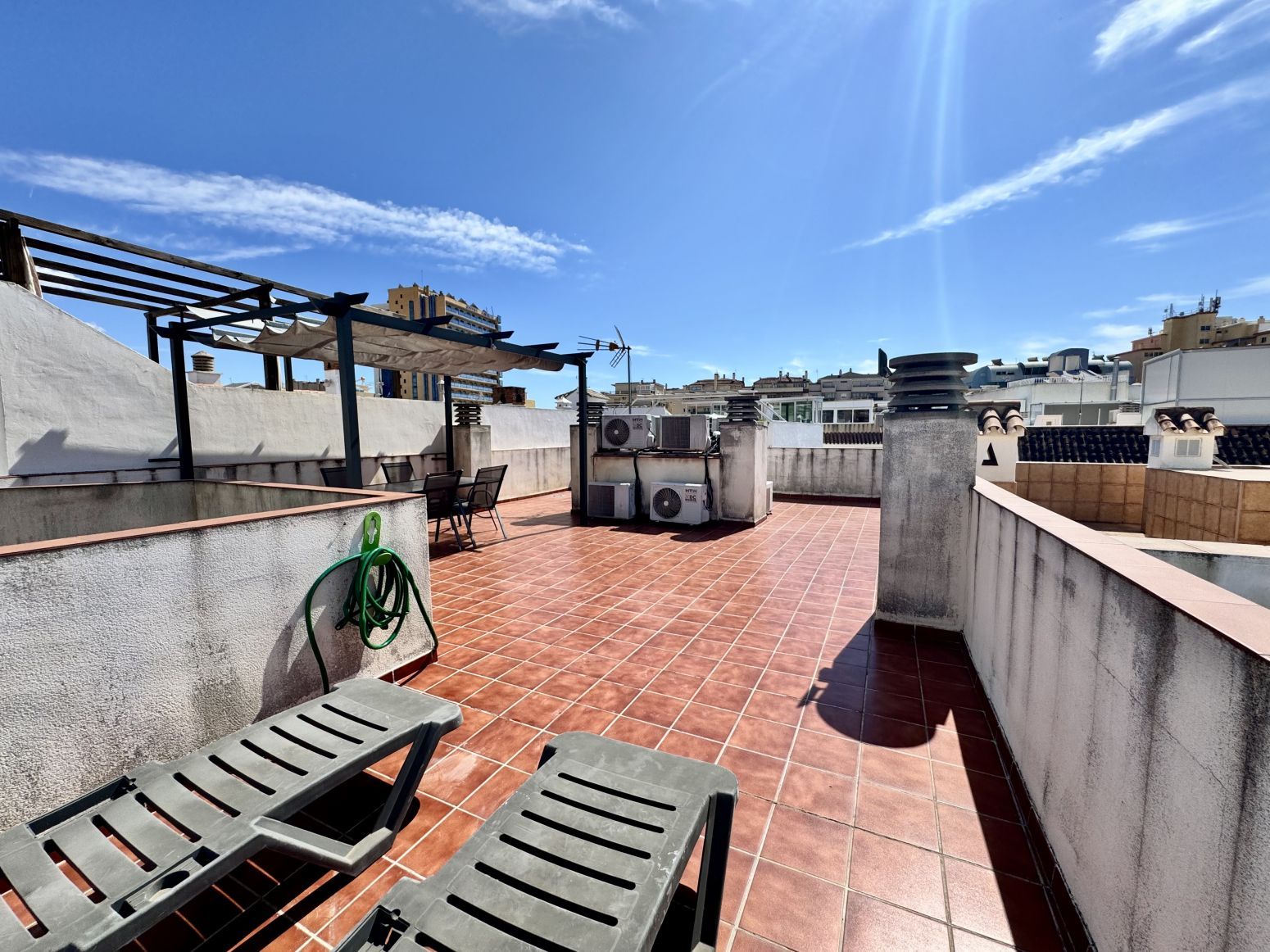 Terrace of Attic for sale in Fuengirola  with Air Conditioner, Heating and Parquet flooring