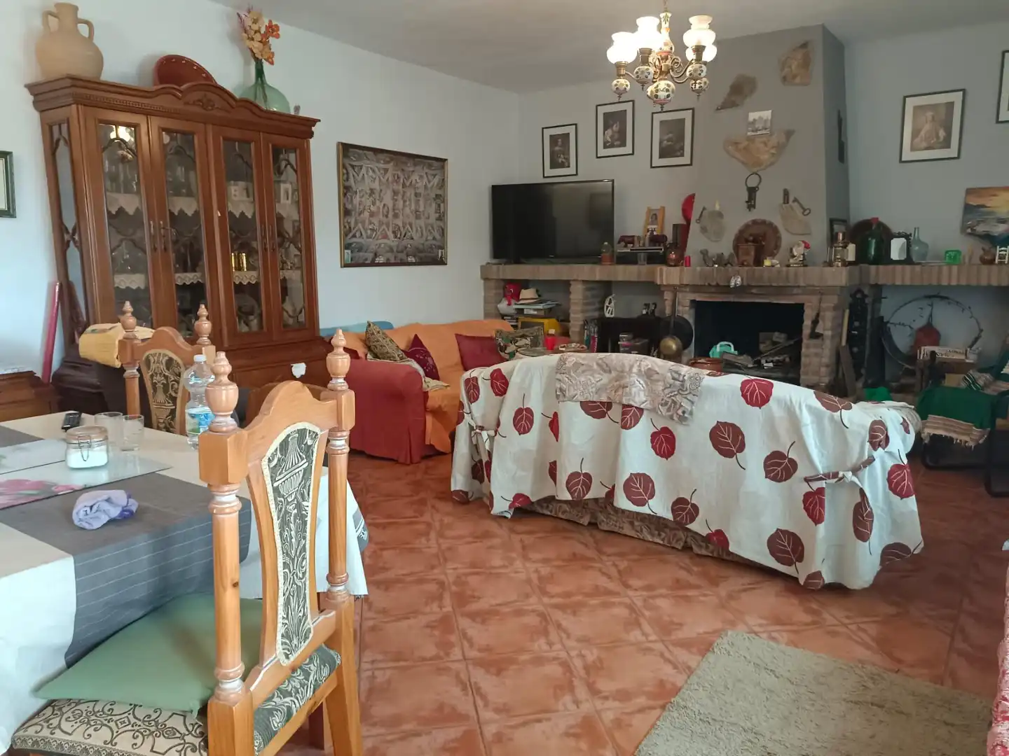 Wohnzimmer von Country house zum Verkauf in Málaga mit Terrasse