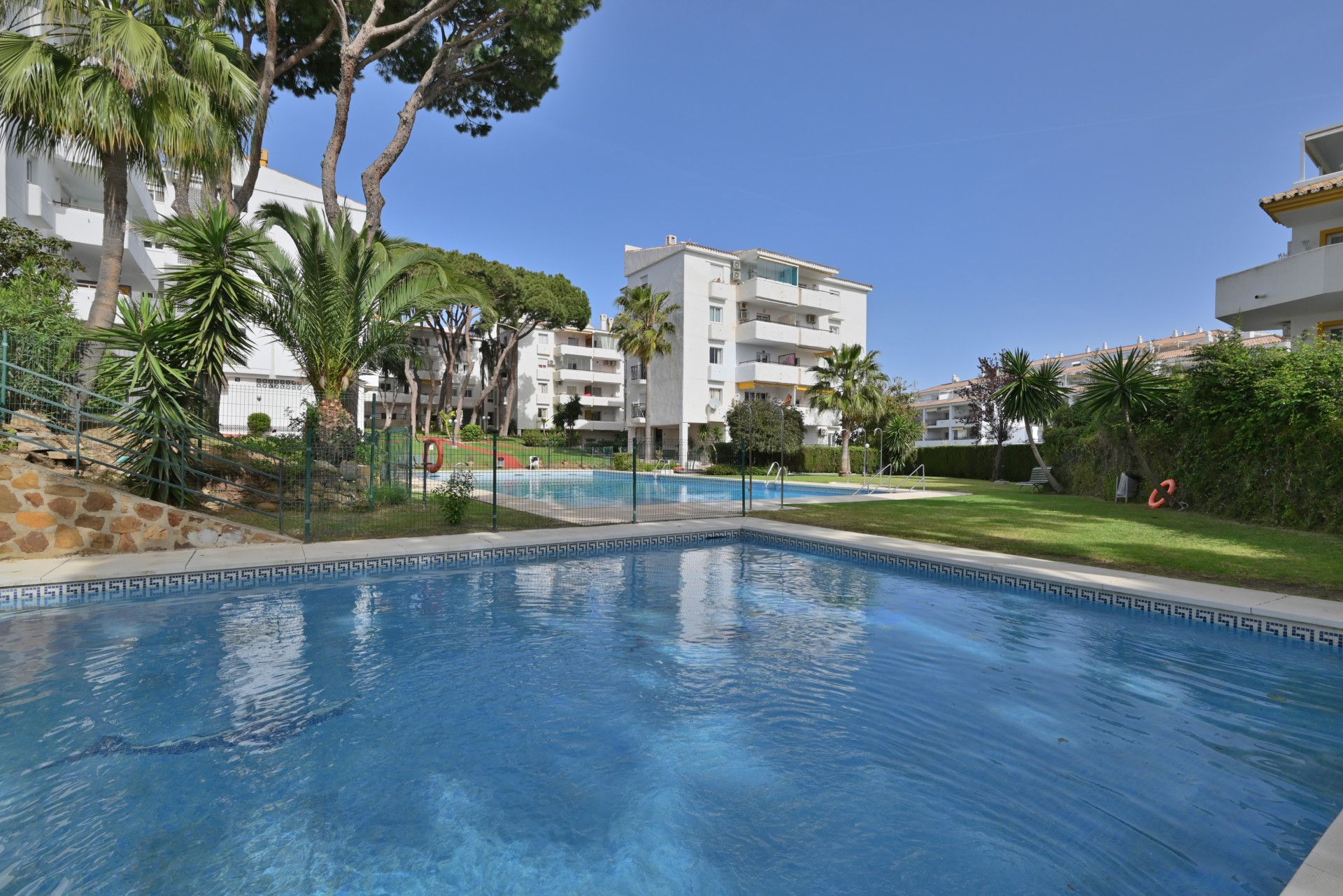 Garden of Apartment for sale in Mijas  with Air Conditioner, Terrace and Swimming Pool