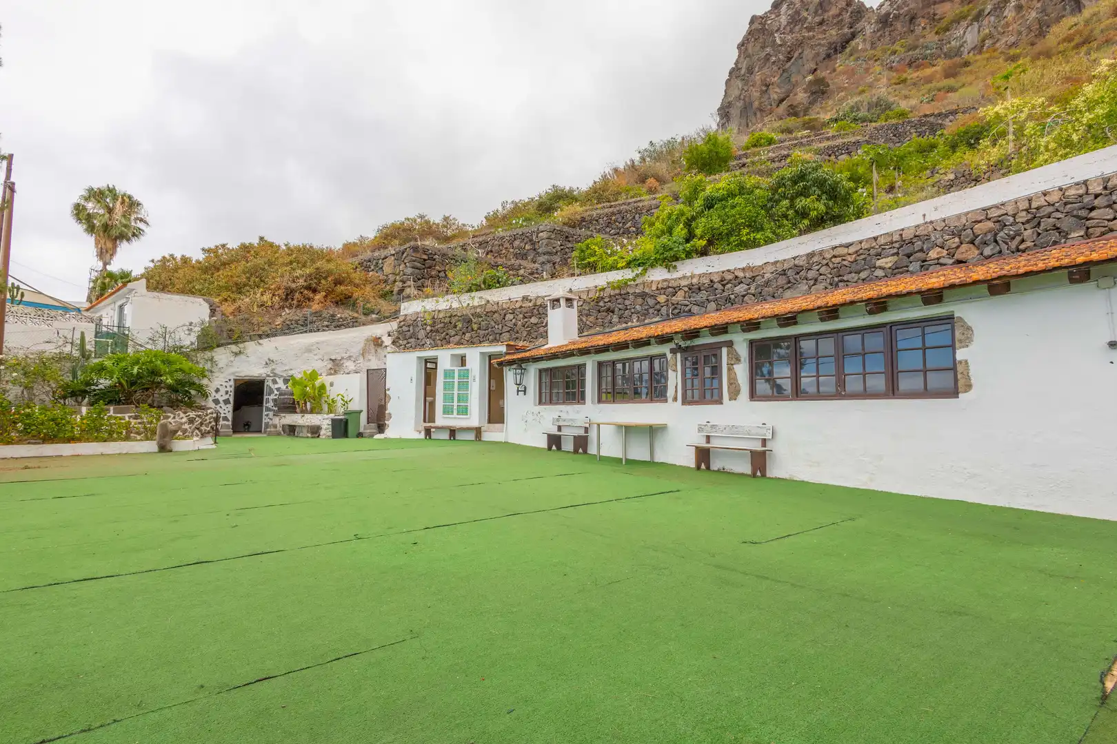 Vista exterior de Casa o xalet en venda en San Juan de la Rambla amb Jardí privat, Terrassa i Traster