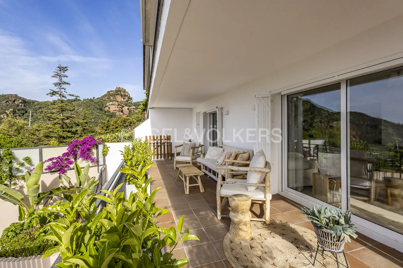 Terraza de Casa o chalet de alquiler en Naut Aran con Aire acondicionado, Calefacción y Jardín privado