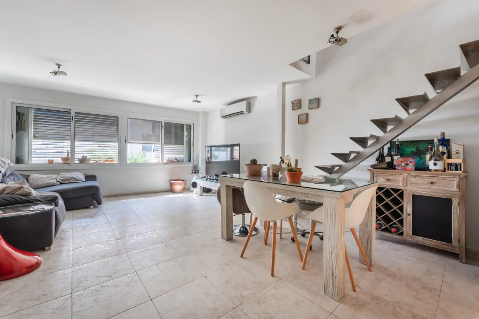 Sala de estar de Dúplex en venta en Mollet del Vallès con Aire acondicionado y Calefacción