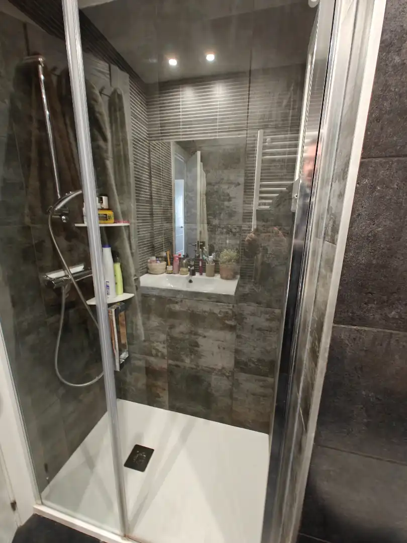 Bathroom of Flat for sale in Premià de Mar  with Air Conditioner, Heating and Parquet flooring