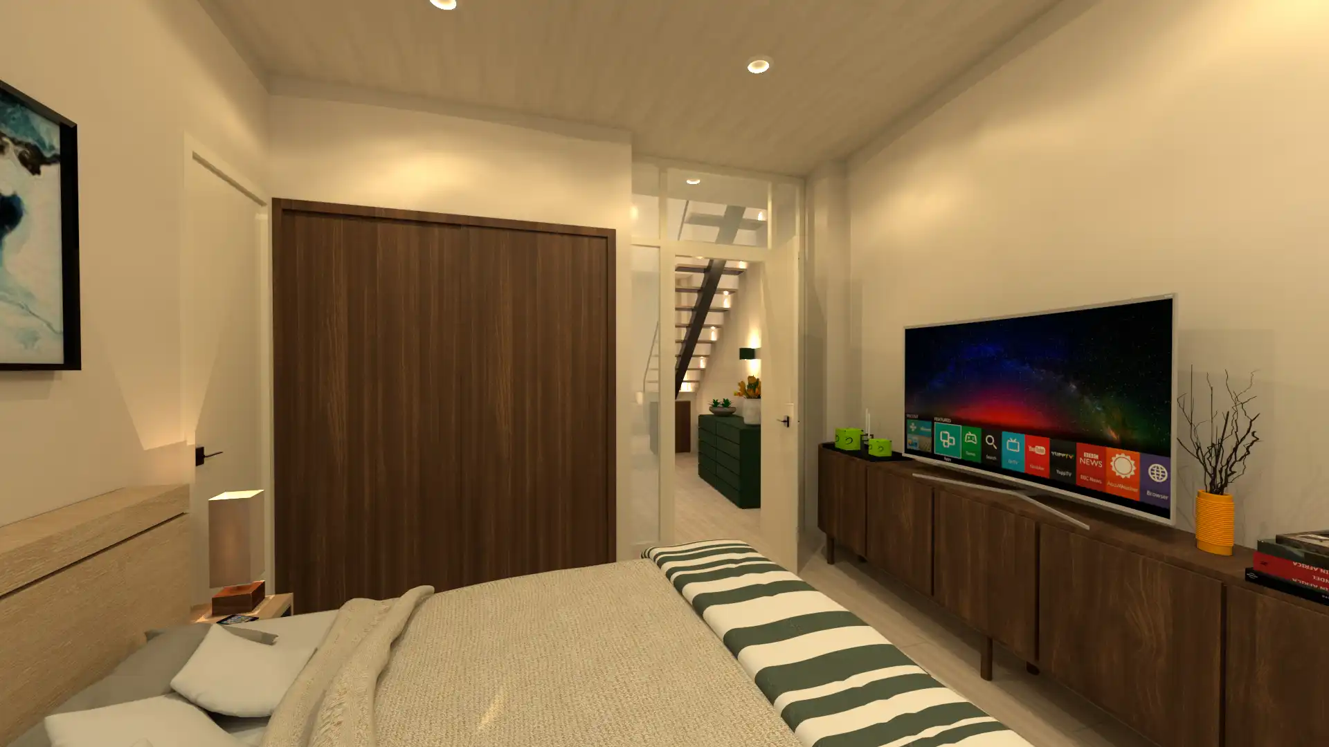 Bedroom of Duplexes for sale in Boadilla del Monte  with Air Conditioner and Heating