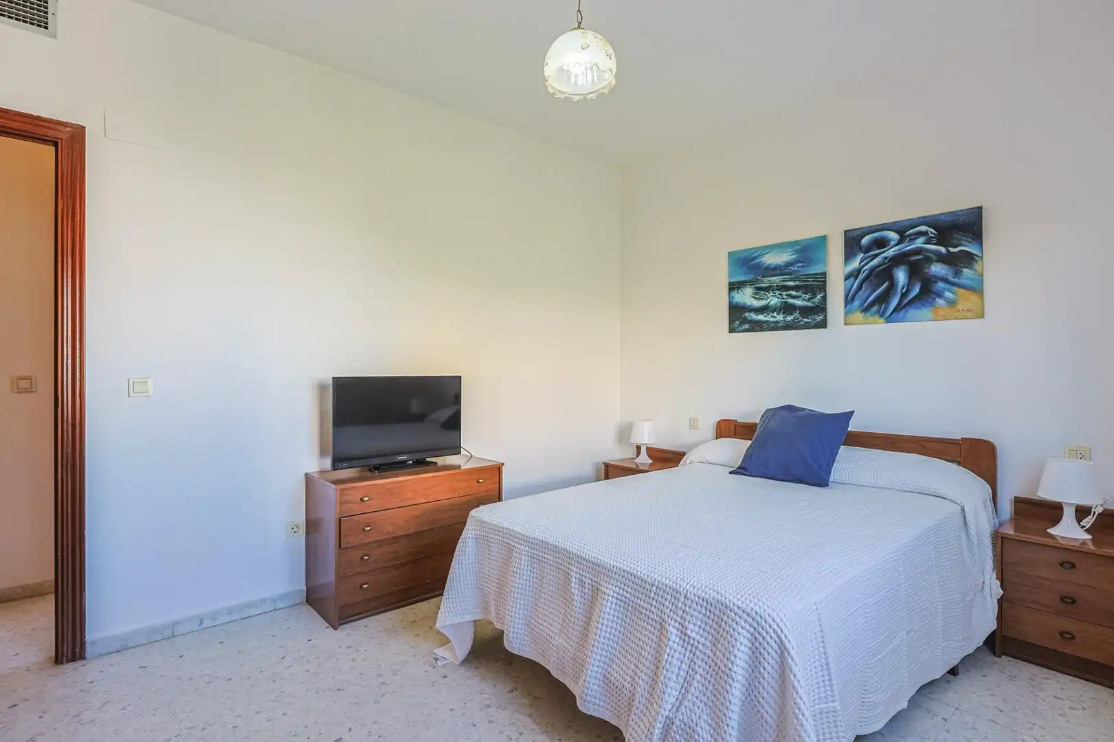 Bedroom of Flat for sale in Sevilla  with Air Conditioner and Furnished