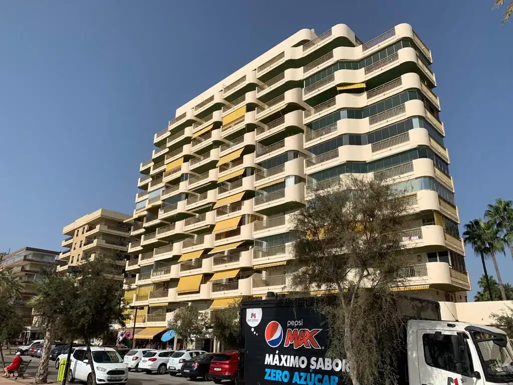 Exterior view of Flat for rent in Fuengirola  with Air Conditioner, Heating and Private garden