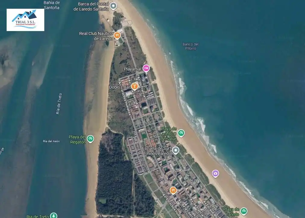 Vista exterior de Piso en venta en Laredo