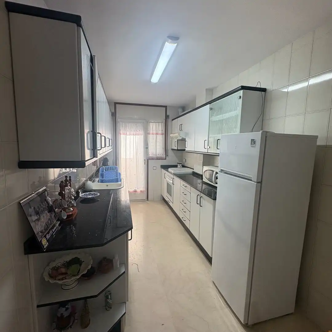 Kitchen of Attic for sale in Badalona  with Air Conditioner, Heating and Terrace