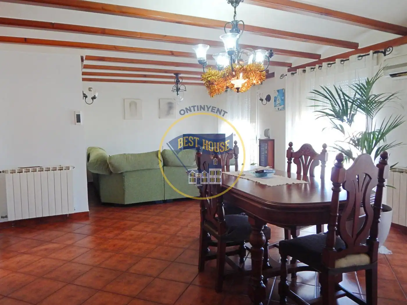 Casa con terraza en venta en La Font de la Figuera, imagen 3
