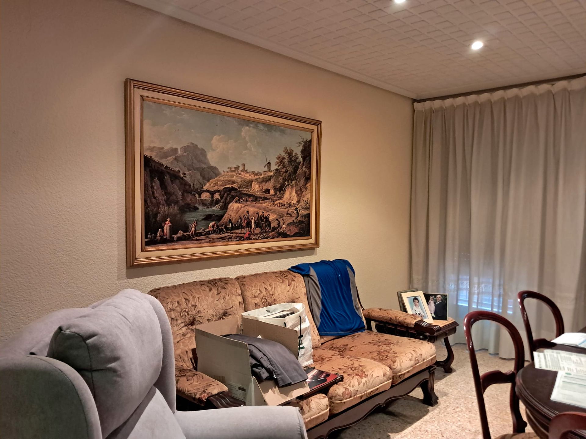 Sala de estar de Piso en venta en Mislata con Aire acondicionado y Balcón
