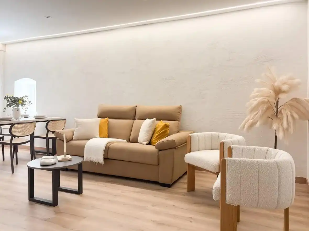 Living room of Flat for rent in Centre - Sant Oleguer