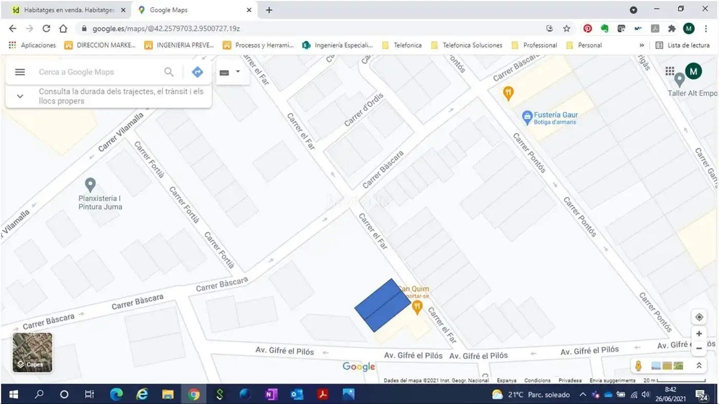 Wohnbaugrundstück zum Verkauf in Carrer el Far 20, imagen 3