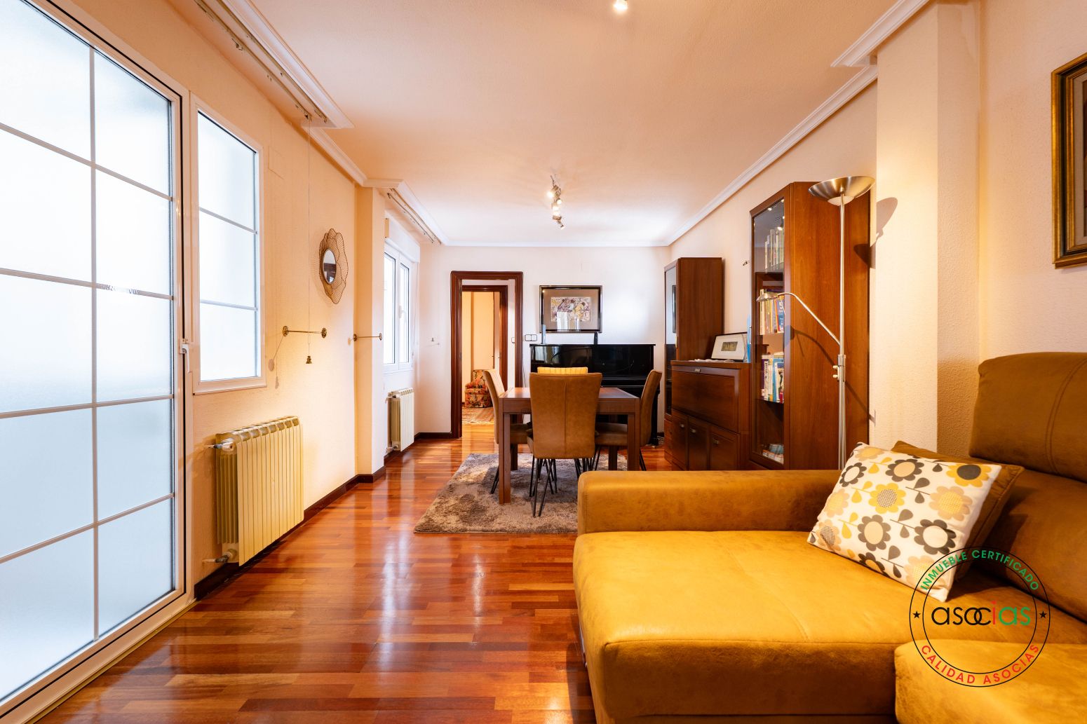 Living room of Flat for sale in Gijón   with Heating