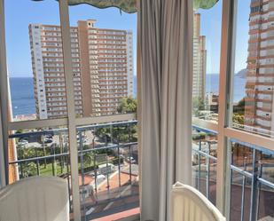 Bedroom of Apartment to rent in Benidorm  with Air Conditioner, Private garden and Community pool