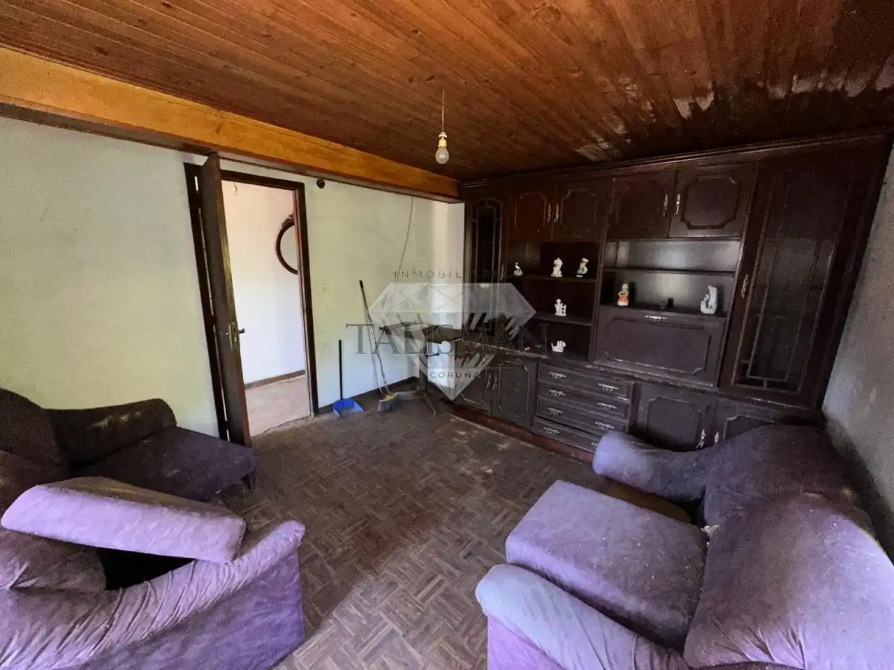 Living room of Houses for sale in Vilaboa  with Private garden and Balcony