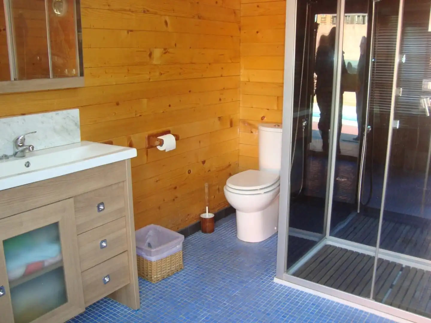 Bathroom of Houses for sale in Sant Pere de Vilamajor  with Air Conditioner, Heating and Swimming Pool
