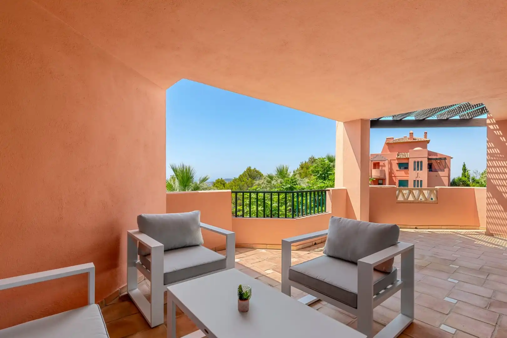 Terrace of Flat for sale in Finestrat  with Storage room, Swimming Pool and Community pool