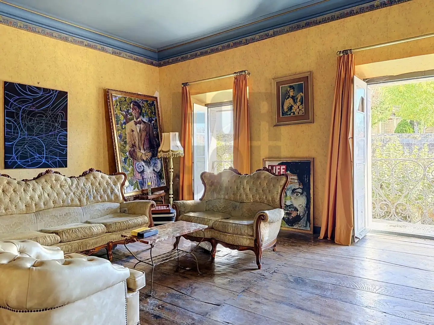 Wohnzimmer von Country house zum Verkauf in Bera, Navarra