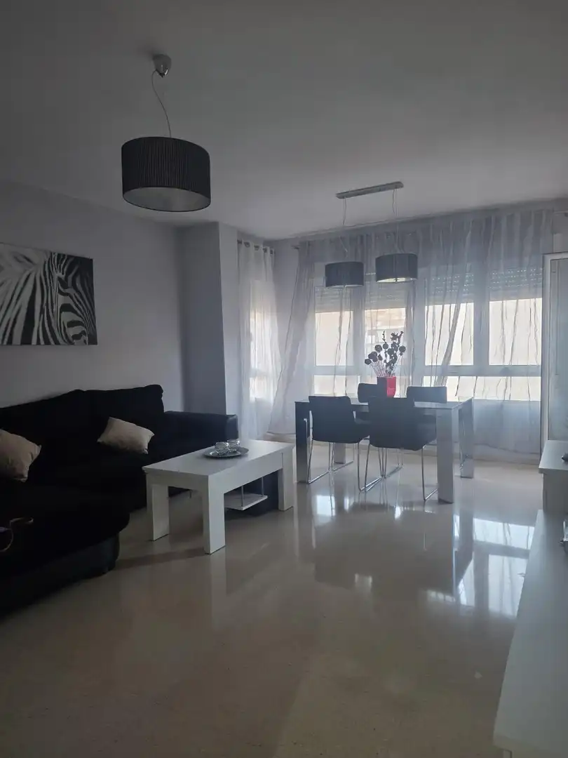 Living room of Apartments for sale in Plaza Castelar - Mercado Central