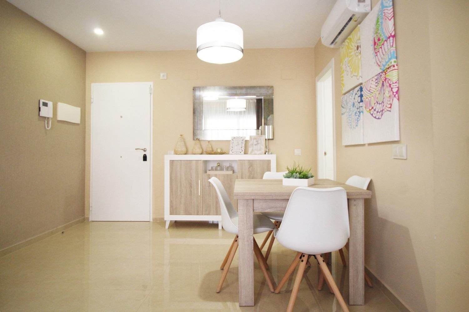 Dining room of Apartment for sale in Oropesa del Mar / Orpesa  with Air Conditioner, Private garden and Terrace