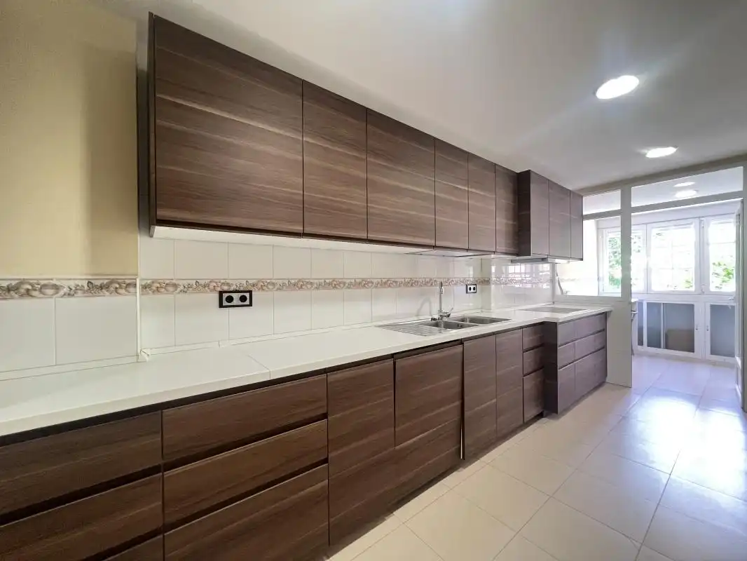 Kitchen of Flat for rent in Madrid  with Air Conditioner, Heating and Swimming Pool