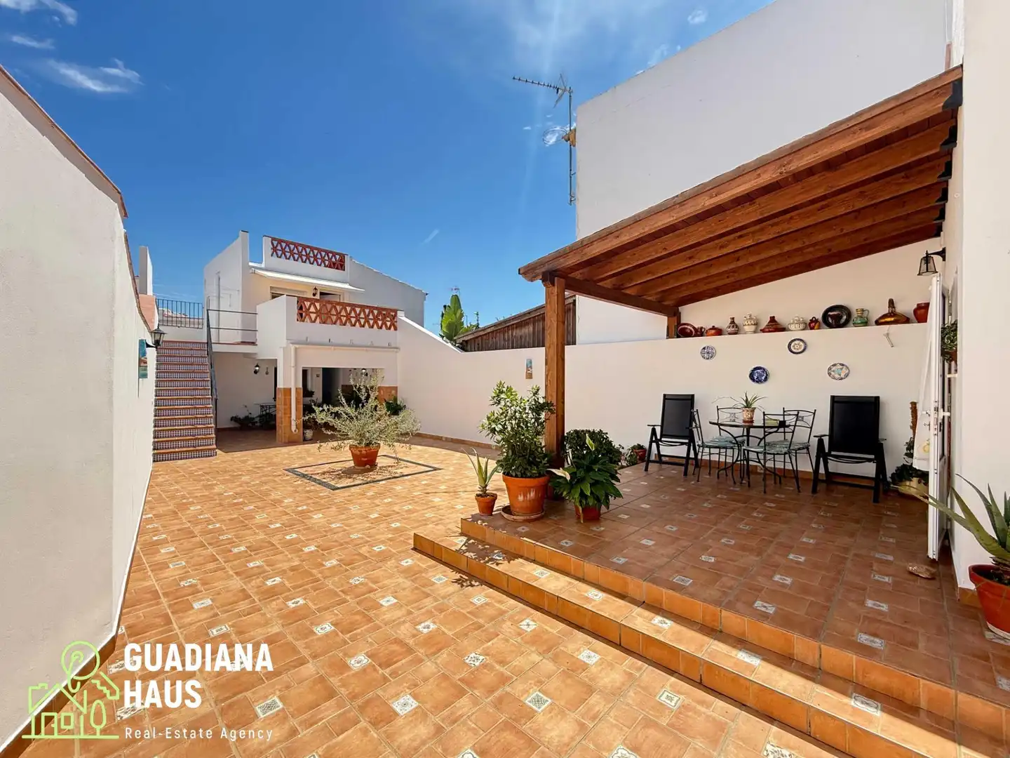 Exterior view of Detached homes for sale in Ayamonte  with Air Conditioner, Heating and Terrace