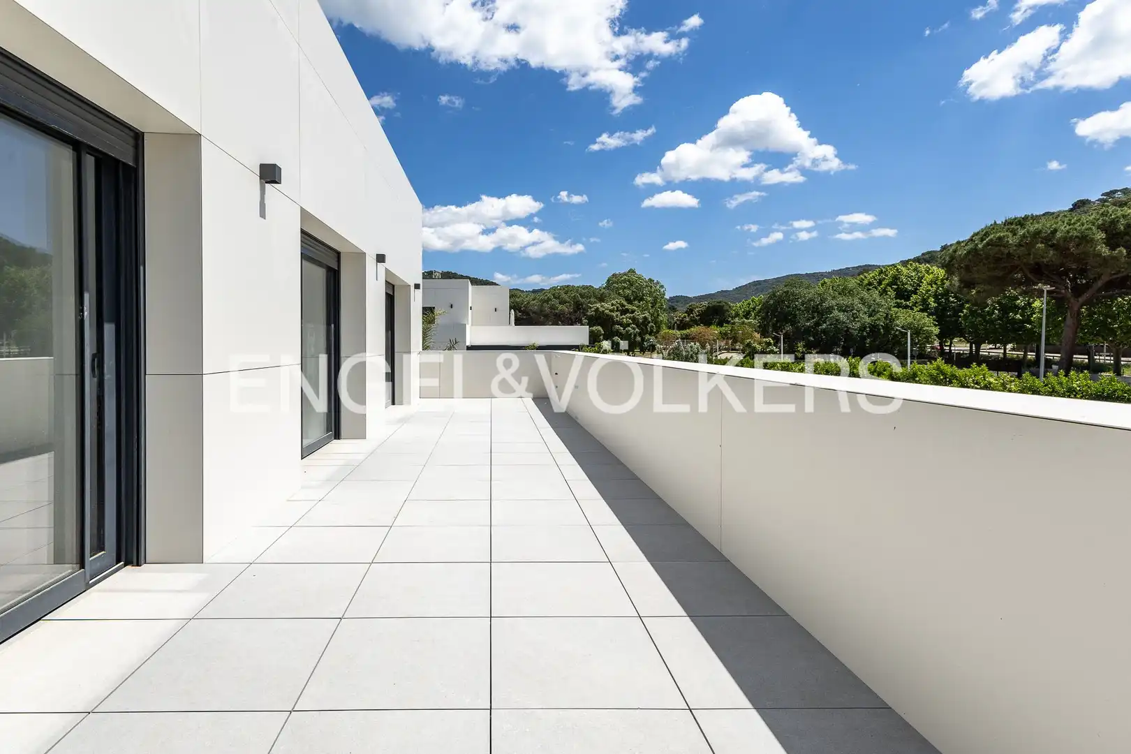 Terrassa de Casa o xalet en venda en Vallromanes amb Aire condicionat, Calefacció i Jardí privat