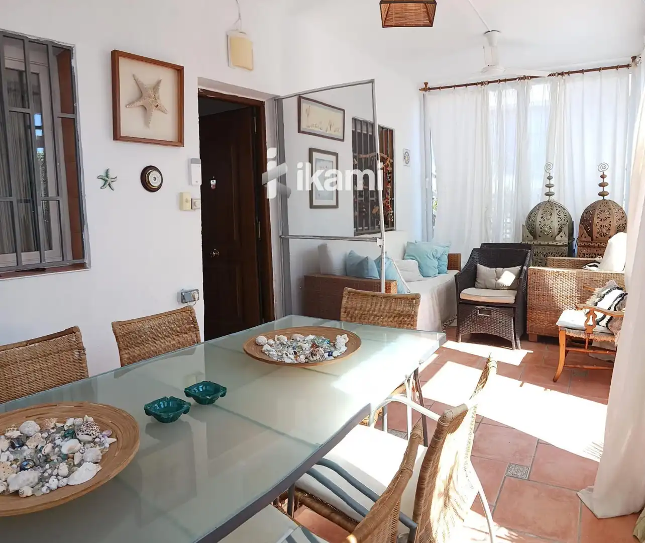 Dining room of Houses for sale in Oliva  with Air Conditioner, Heating and Private garden
