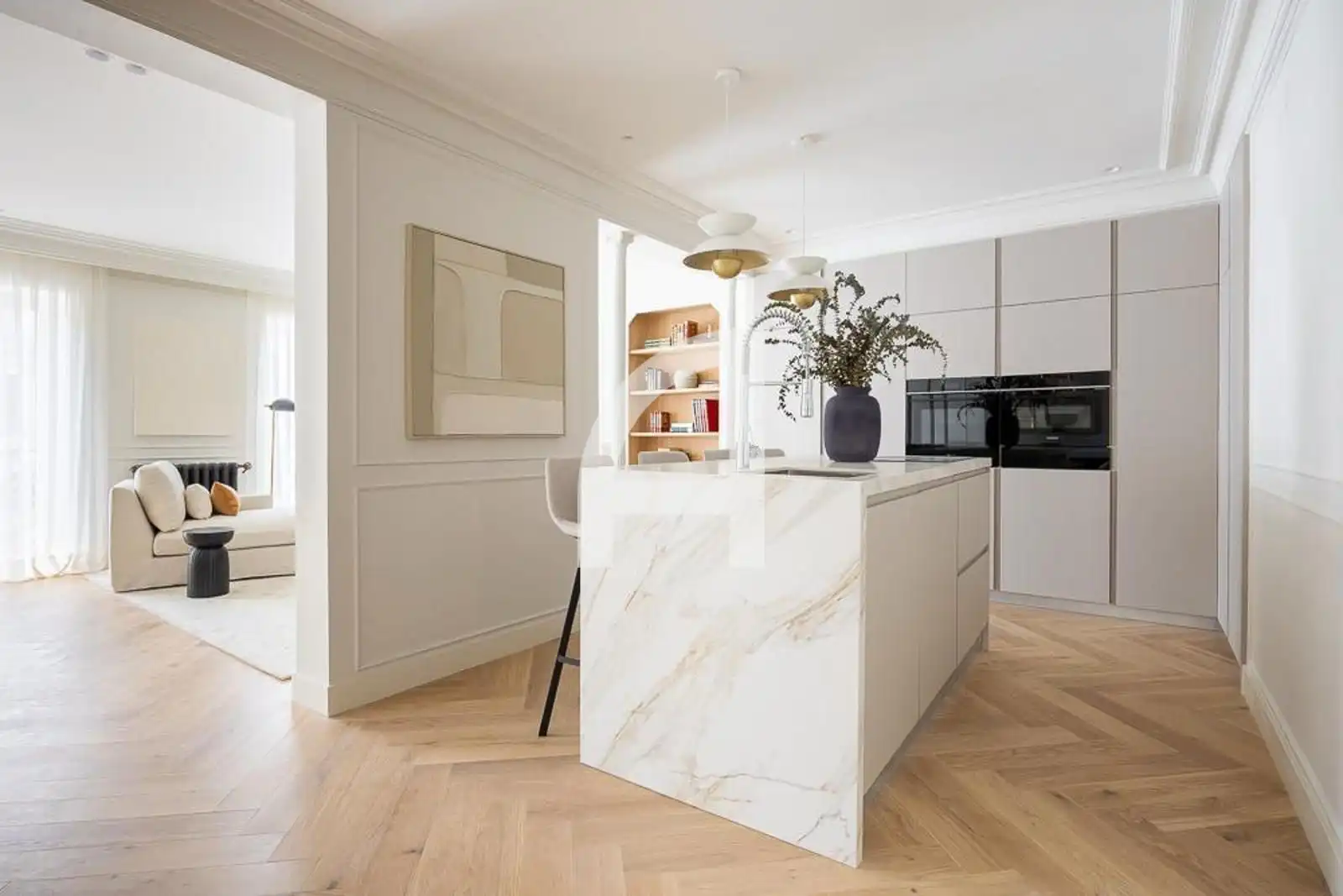 Kitchen of Duplexes for sale in Madrid  with Air Conditioner, Heating and Terrace