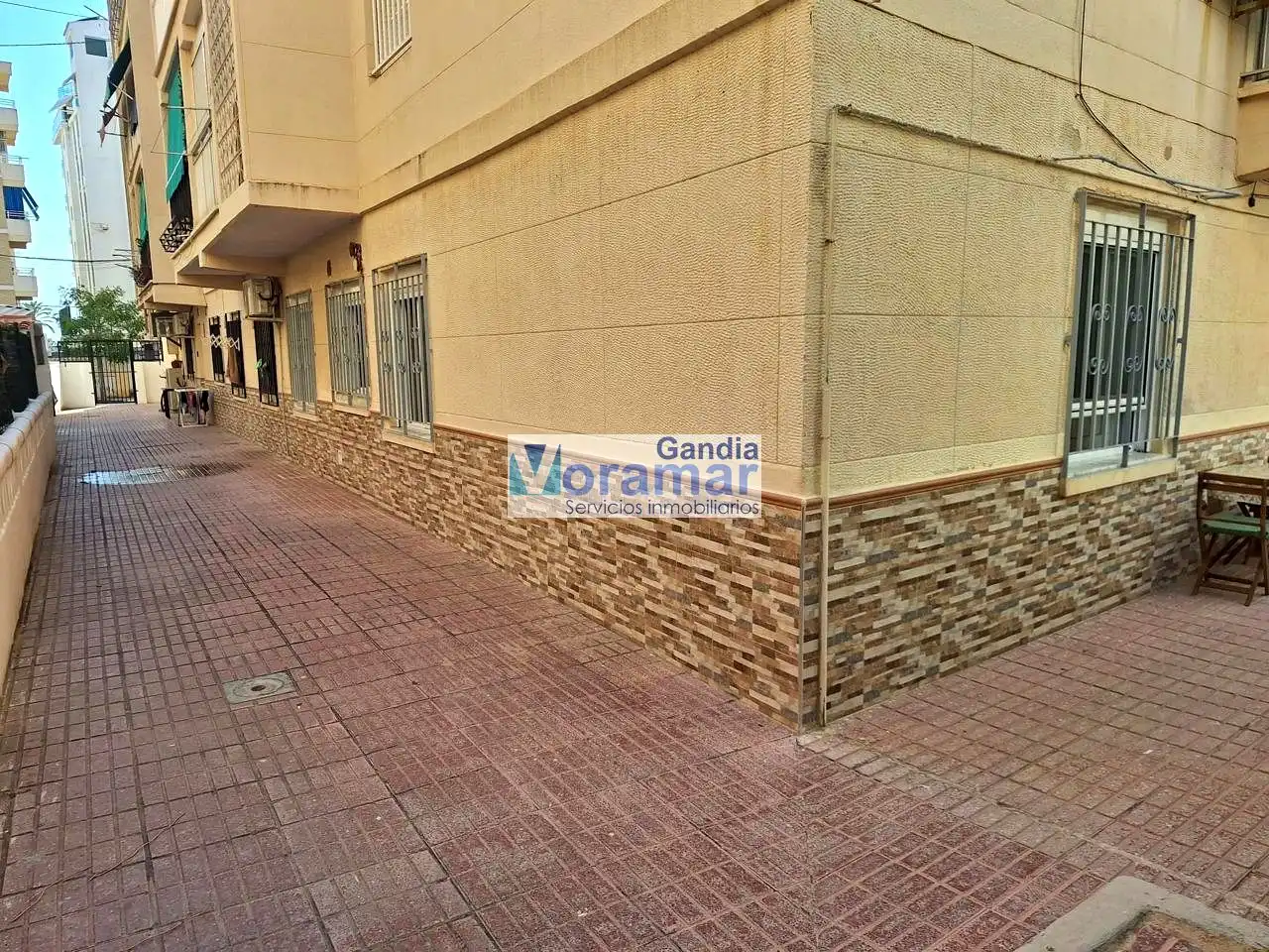 Vista exterior de Apartamento de alquiler en Gandia con Calefacción y Amueblado