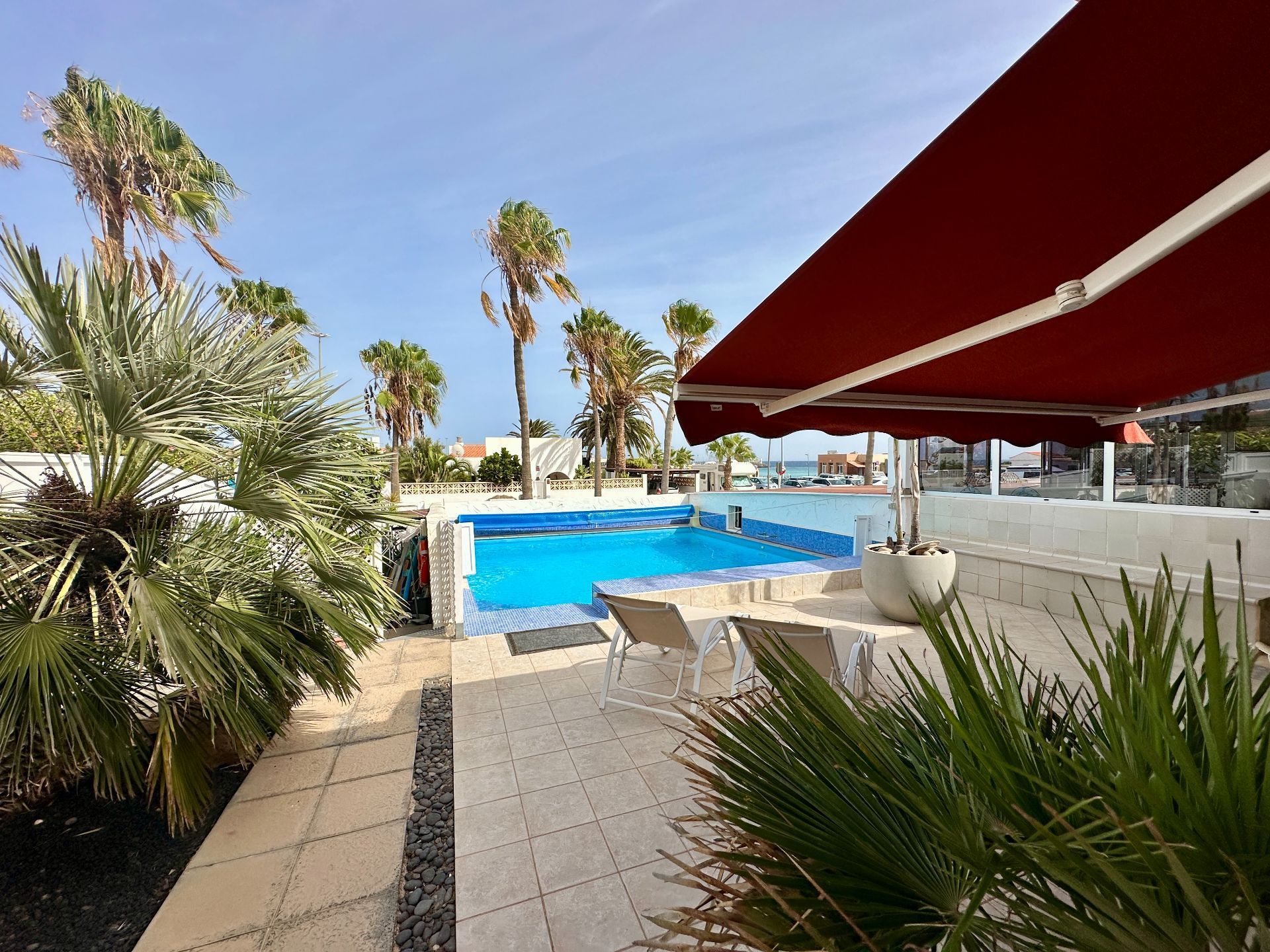 Piscina de Casa o xalet en venda en Antigua amb Aire condicionat, Jardí privat i Terrassa