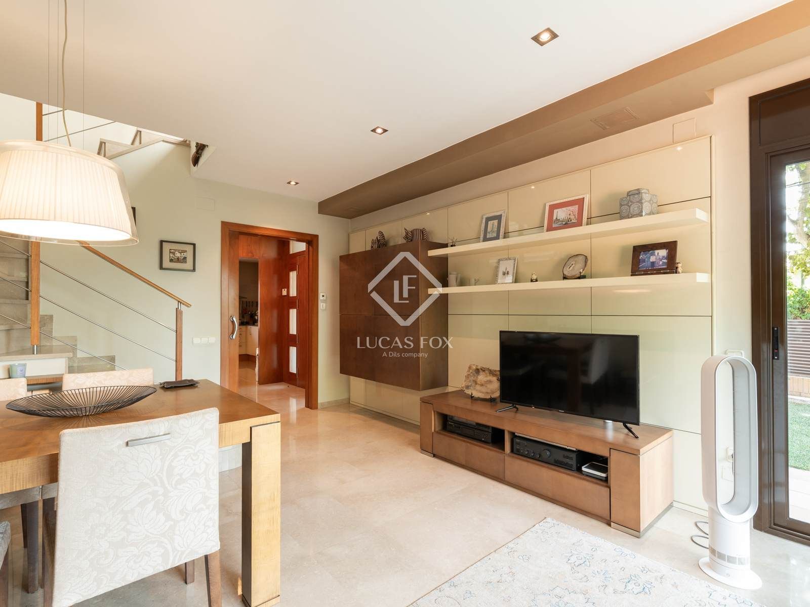 Living room of House or chalet for sale in Sant Cugat del Vallès  with Heating, Private garden and Terrace