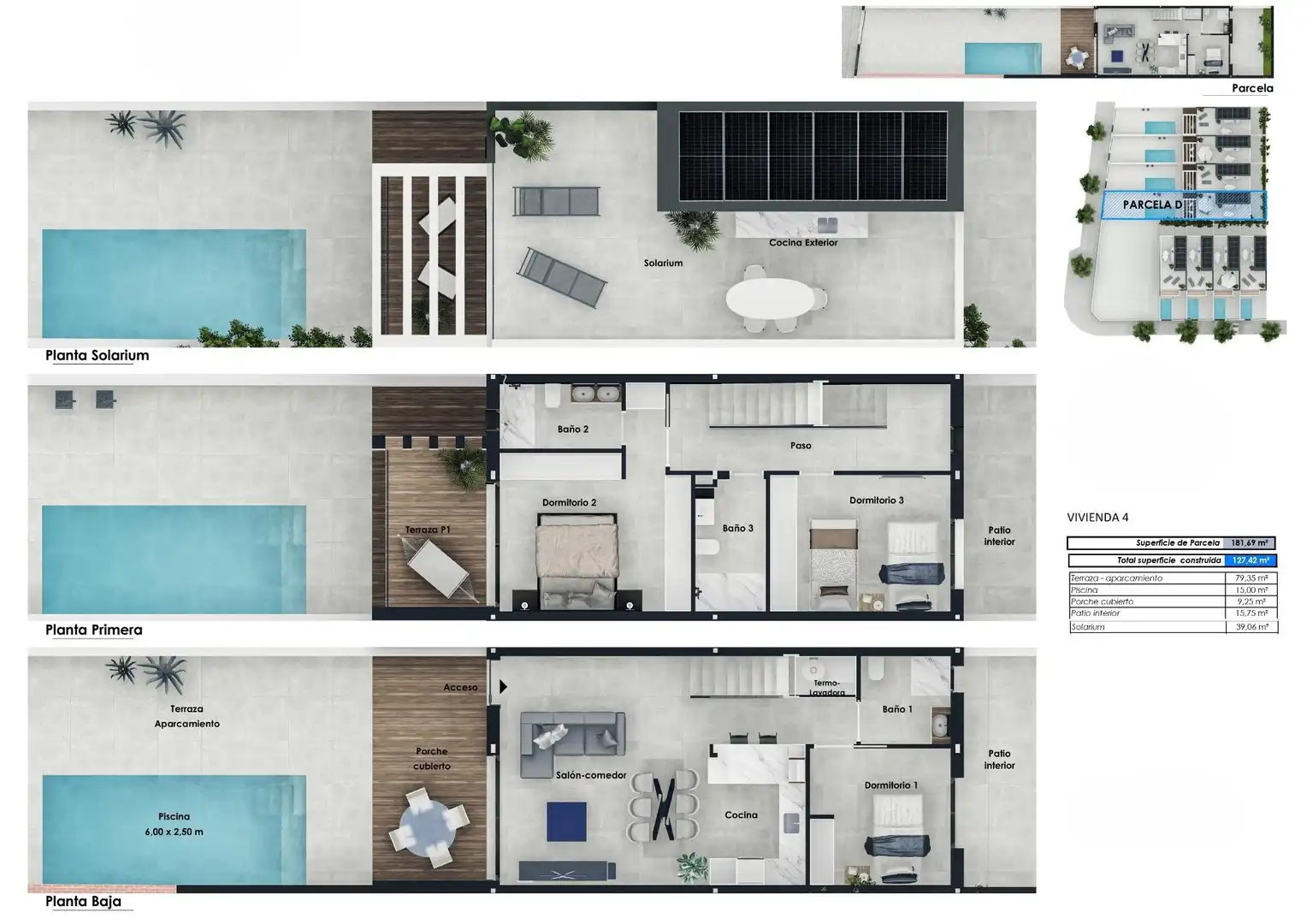 Casa a schiera con terrazza in vendita a Pilar de la Horadada ciudad, imagen 18