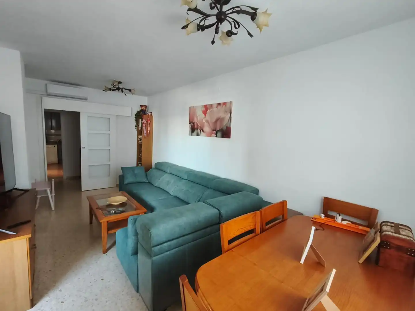 Sala de estar de Piso en venta en El Pinillo 
