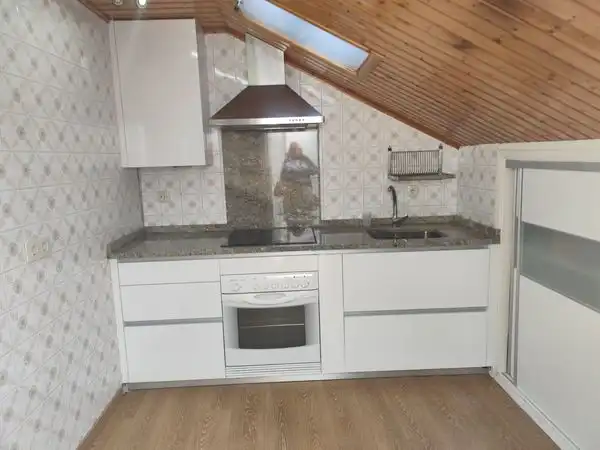 Cocina de Ático en venta en Vigo  con Terraza
