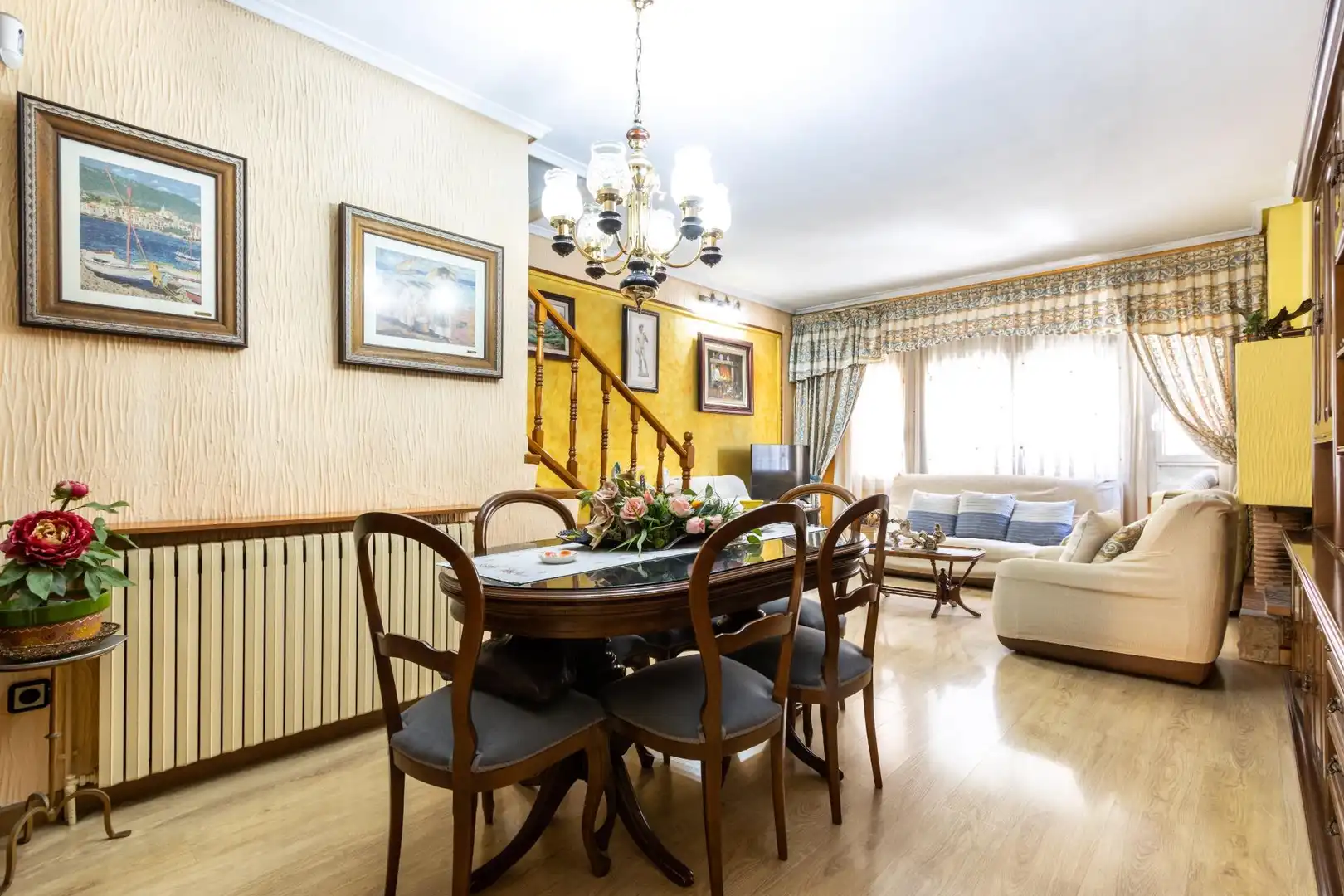 Dining room of Detached homes for sale in Sabadell  with Air Conditioner and Heating